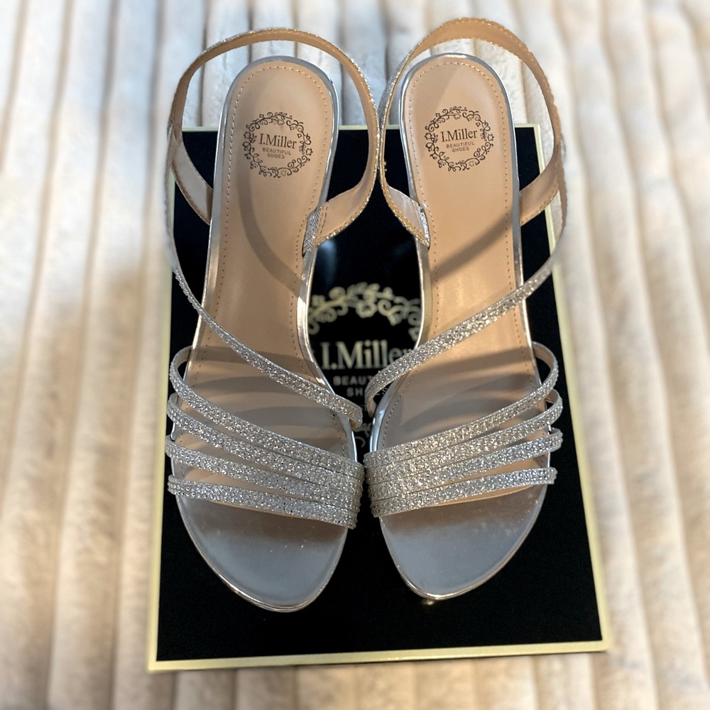 I. Miller Formal Sliver Heels
